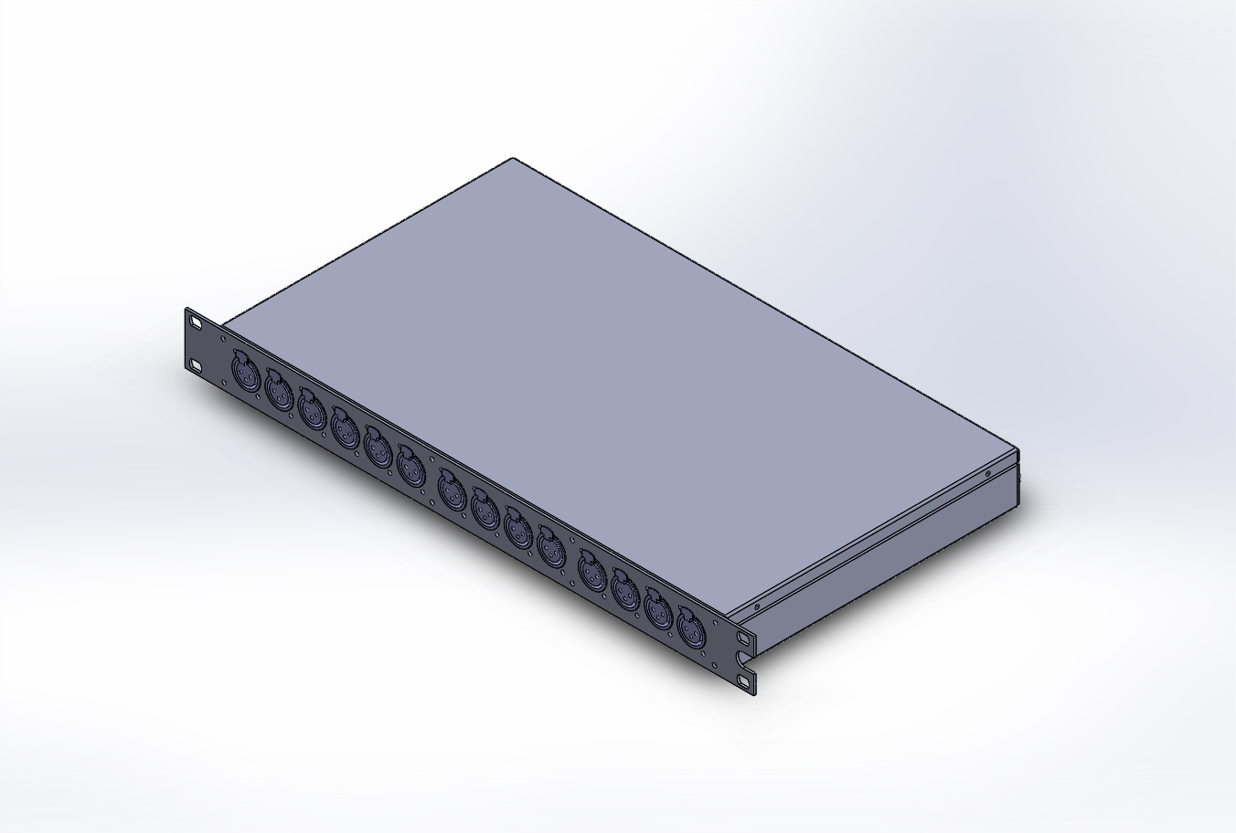 Frontplatten und Gehäuse in 3D