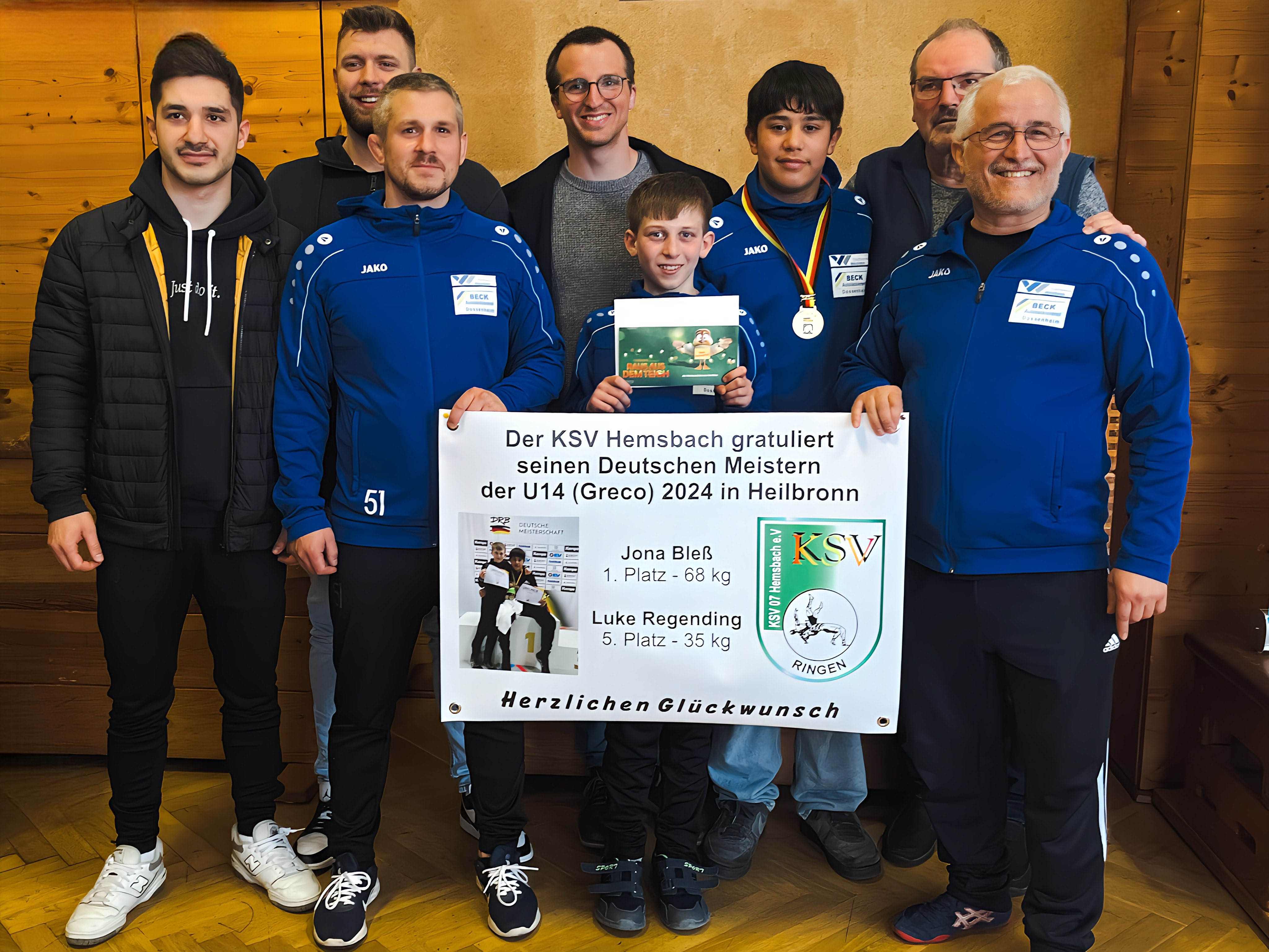 Deutsche Meister beim KSV-Hemsbach