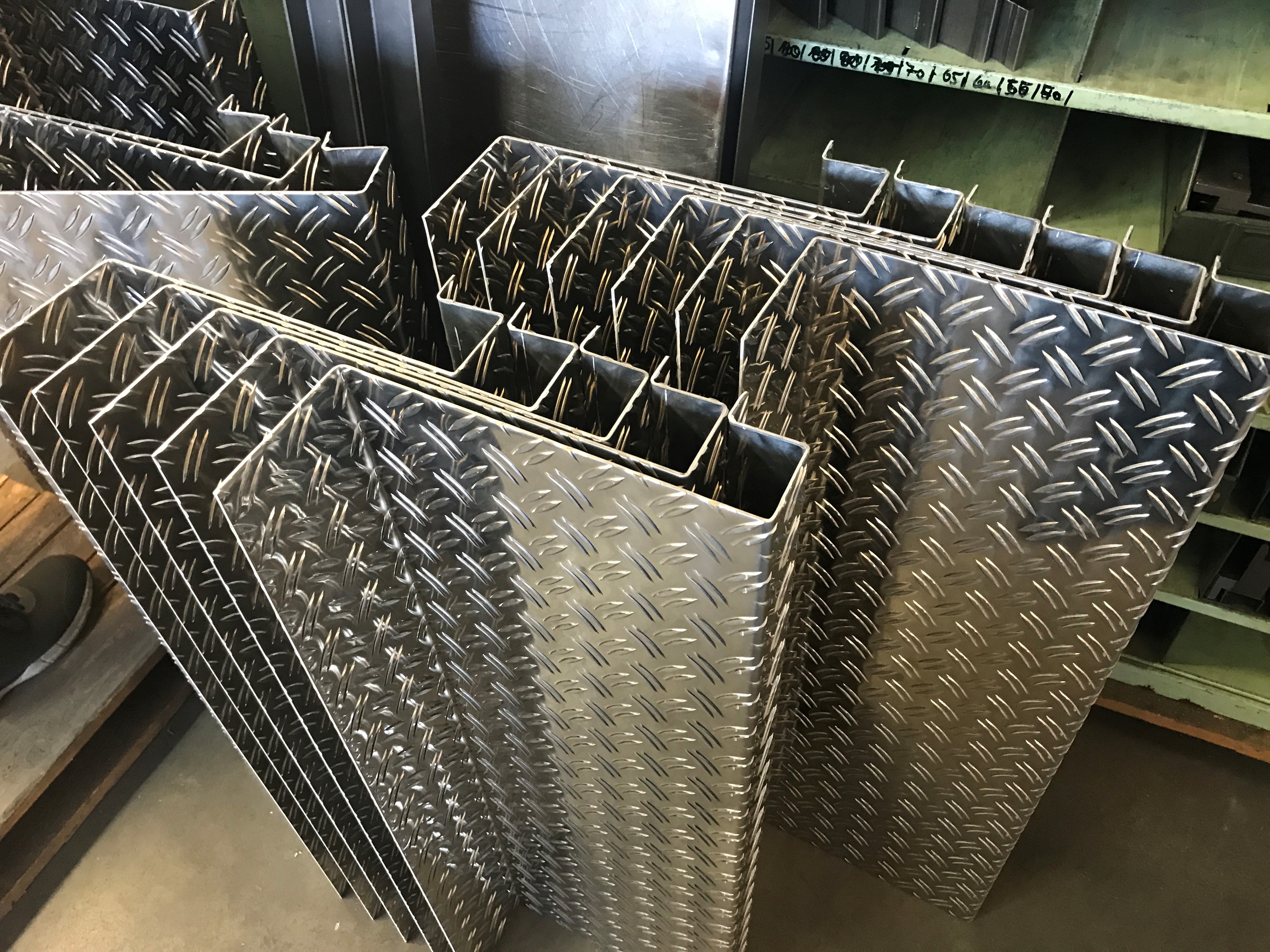 Abdeckungen aus Riffelblech