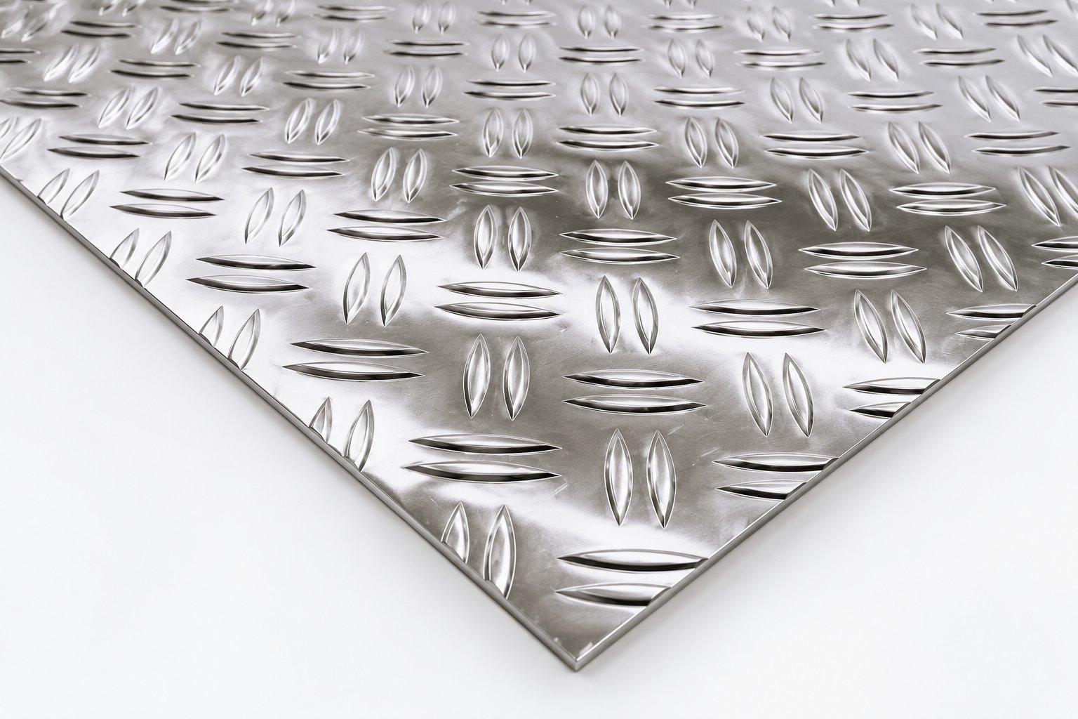 Illustratives Oberflächenmuster: Aluminium-Riffelblech Duett
